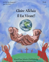 Gloire Alleluia, Il Est Vivant! SATB choral sheet music cover